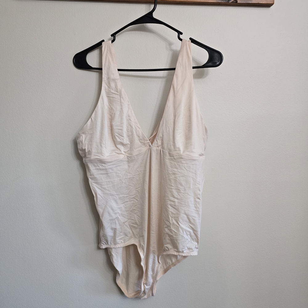 Aerie Soft Light Pink Bodysuit